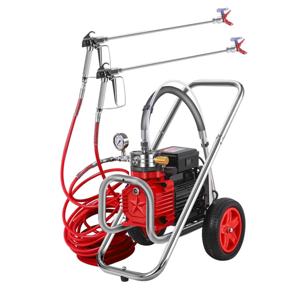 스프레이 에어리스 페인트 도장기 후끼 기계 고압 라텍스 전기, 1개 511,900원