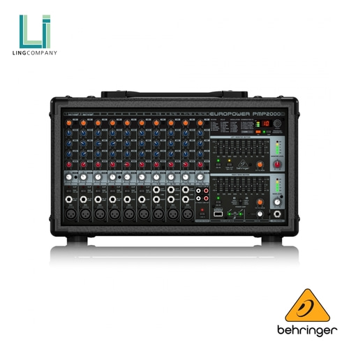 베링거 PMP2000D 2000W 14채널 파워드믹서 637,000원