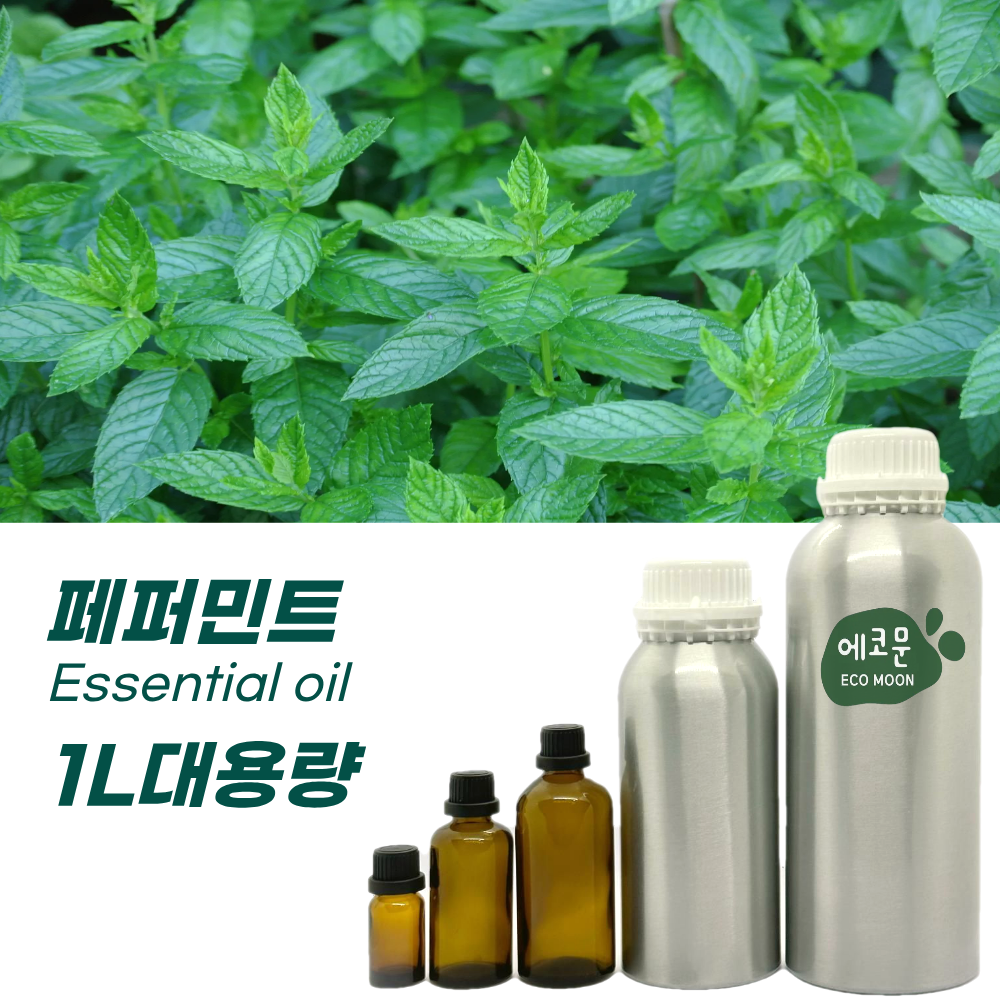 에코문 100% 천연 아로마 대용량 에센셜 오일 109,000원