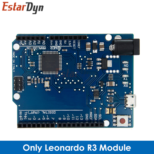 Leonardo R3 마이크로 컨트롤러 Atmega32u4 개발 보드 또는 USB 케이블 포함 아두이노 DIY 스타터 키트와 호환 가능 18,120원