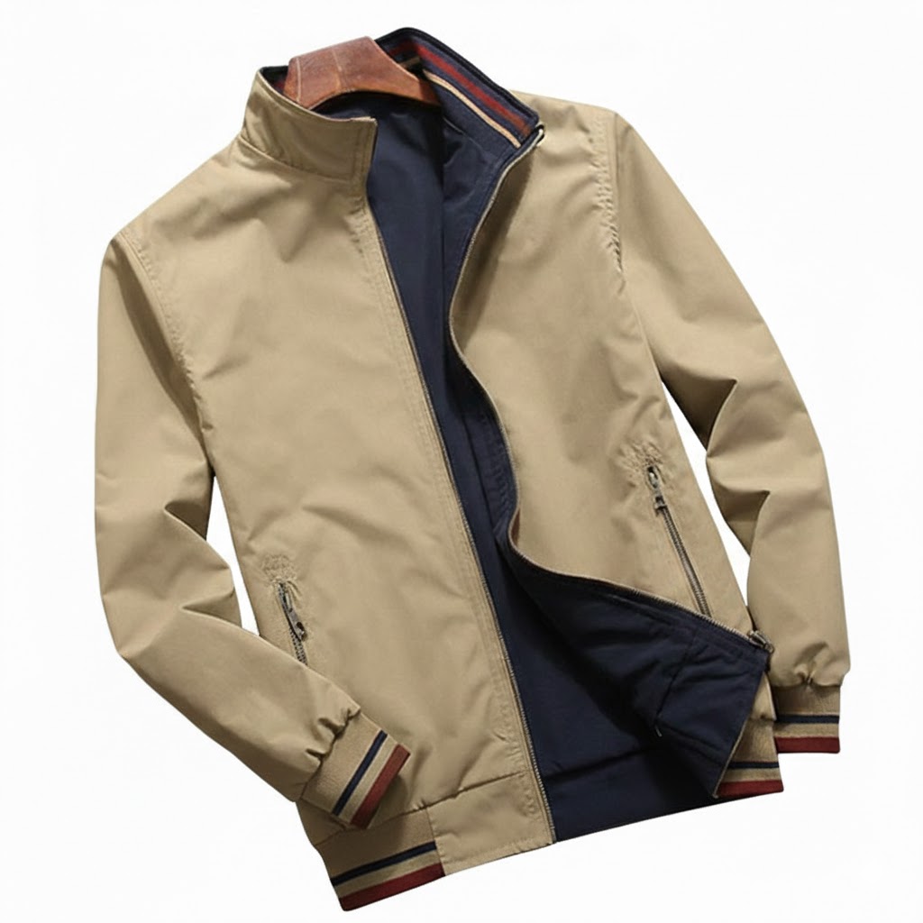 차쿠 남성 캐주얼 양면 자켓 점퍼 차이넥 점퍼 양면 블루종 간절기 35,800원