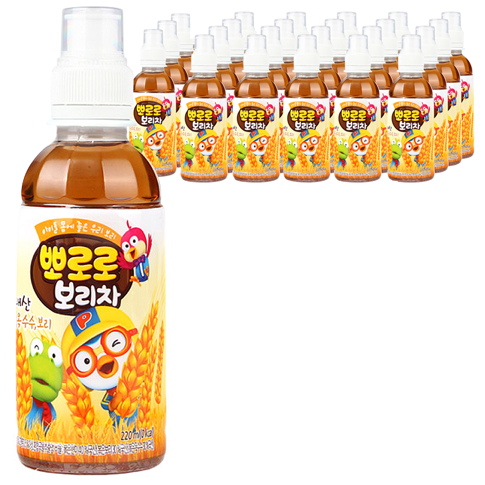 팔도 뽀로로 아기보리차, 220ml, 24개 17,280원
