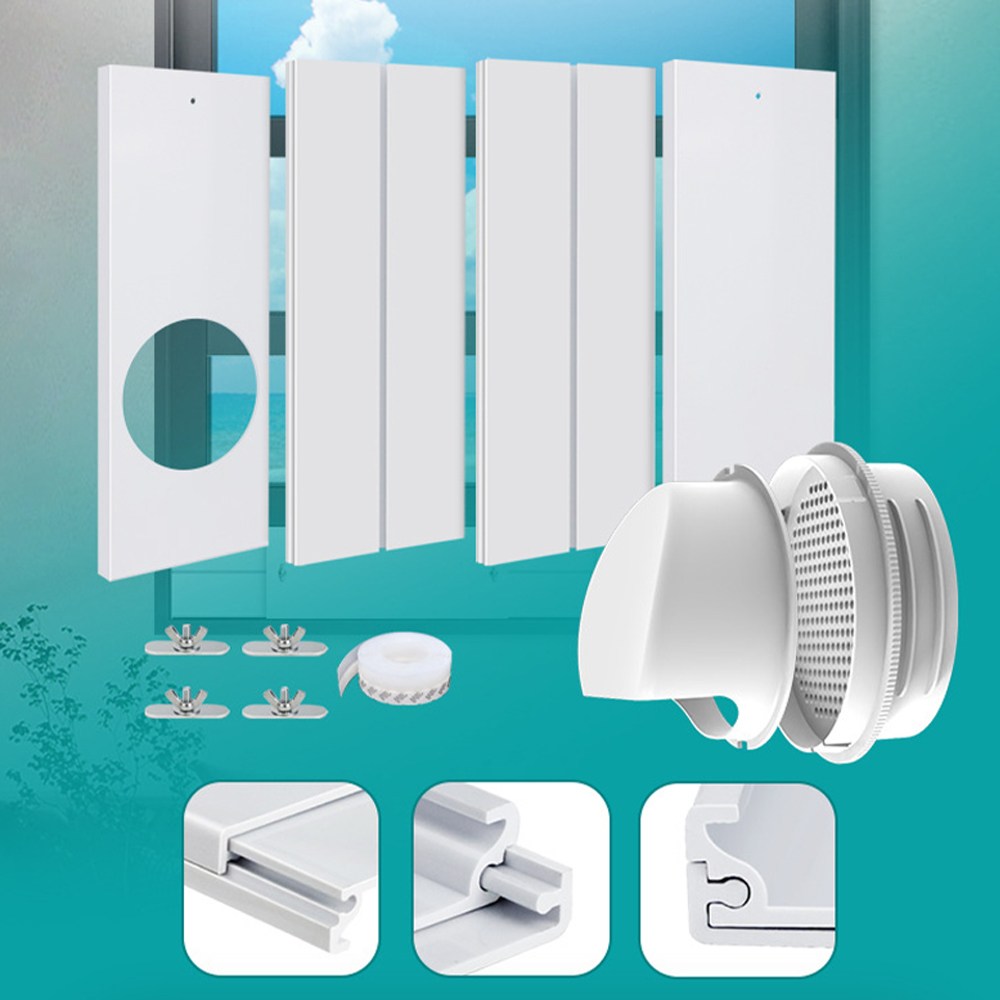 3초쿨 이동식에어컨 창문칸막이 자바라 최고급형 종합세트 배기호스 연결커넥터 45,000원