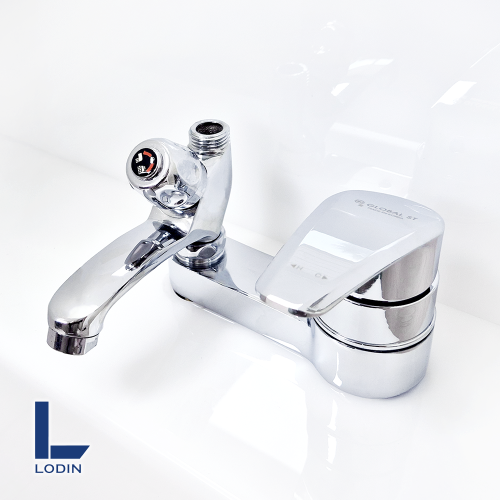 로딘 국산 투홀 세면대 세면기 샤워기 수전 세면 샤워 겸용샤워 2홀 욕실 세면수전 수도꼭지 교체 M1-460 32,000원