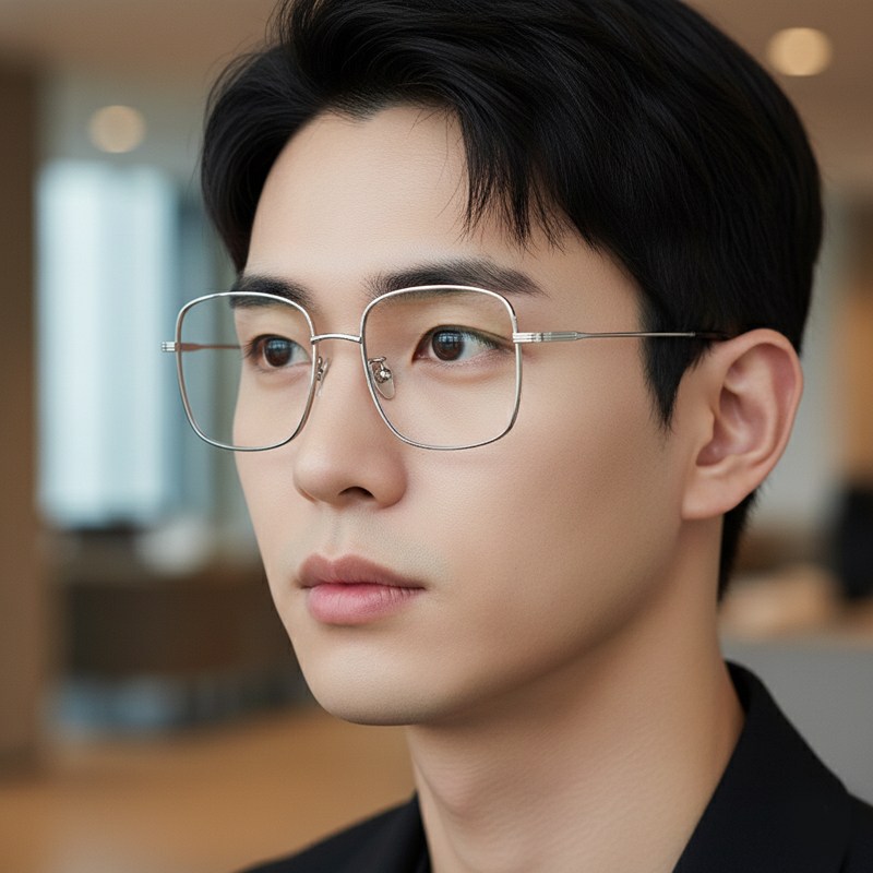 LUXEYE 명품 안경 긱시크 무테 뿔테 안경테 CE2168 49,900원