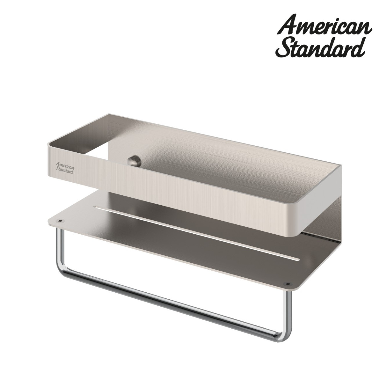 아메리칸스탠다드 샤워 선반 기본형 무광 니켈 사틴 헤어라인FH1043-0KAK400AW 73,400원