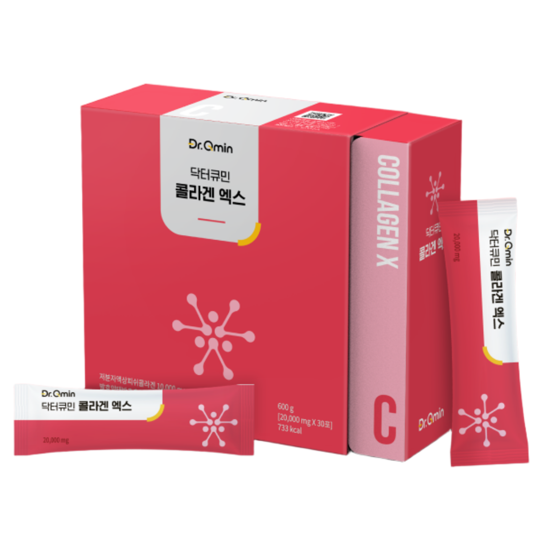 인큐텐 닥터큐민 콜라겐 엑스 10000mg 젤리형 업그레이 어린콜라겐 저온추출 양태반발효 엘라스틴 텐큐민S 텐큐민G 플러스, 1박스, 600g 128,000원