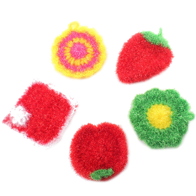 선우랜드 아크릴 수세미 랜덤발송, 5개, 1세트 5,160원