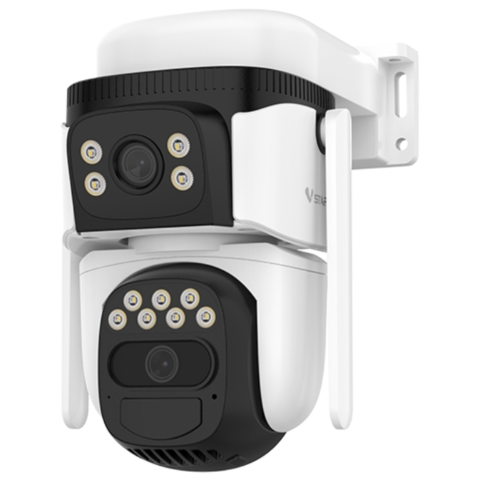 VSTARCAM 태양광패널포함 듀얼렌즈 실외용 가정용 홈CCTV 무선IP카메라 배터리충전식 무료클라우드, 1개 149,000원