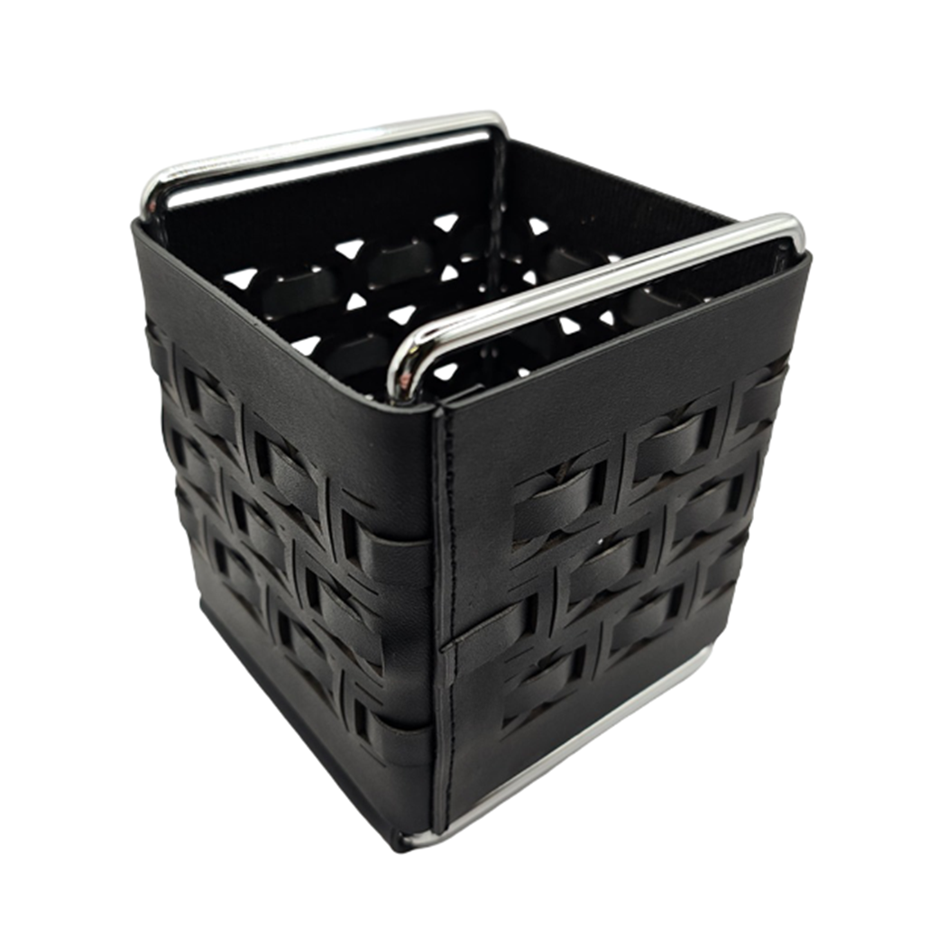 데스크테리어 연필꽂이 대용량 필기구정리함, 1개, 블랙 25,600원