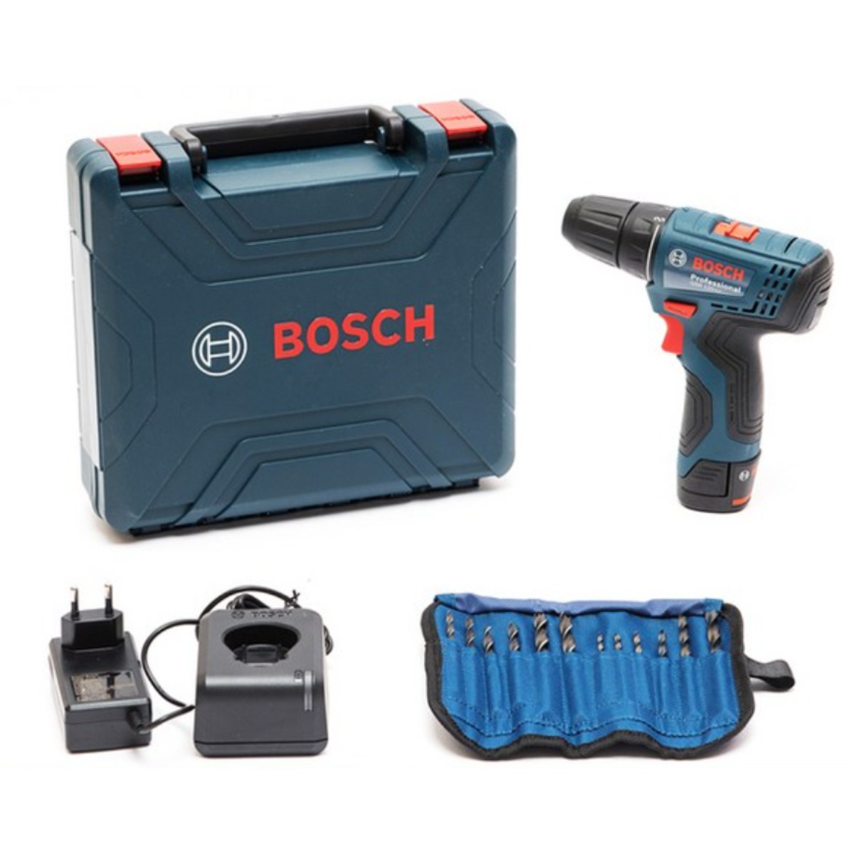 보쉬 충전 전동드릴 GSR120-LI/1배터리+몬스툴 드라이버비트6p 자화링 세트 113,500원
