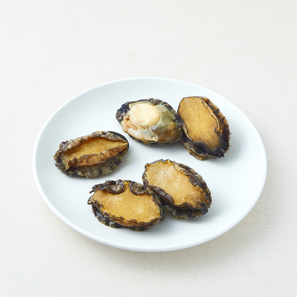 [로켓프레시] 아라보감 완도 손질 데친 전복 (냉장), 1개, 180g(5마리) 12,900원