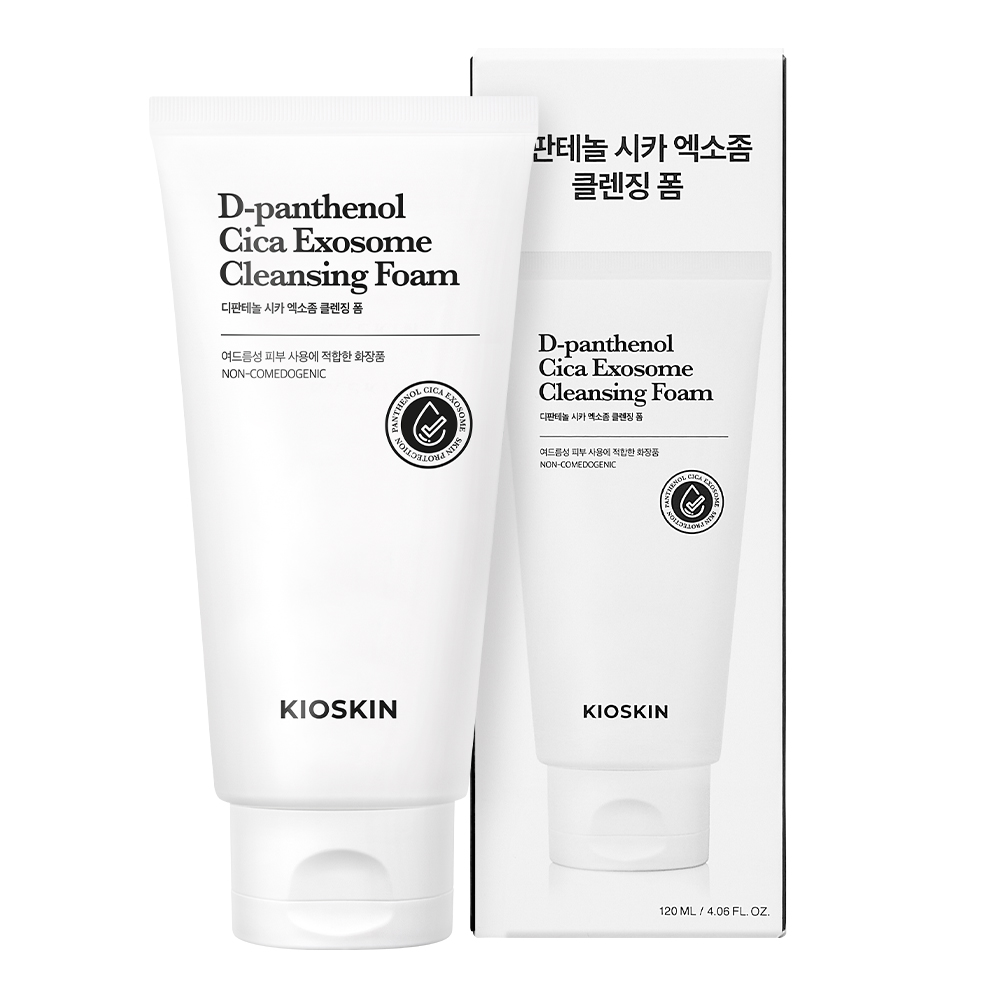 피지 92%개선 여드름완화 클렌징폼 모공세정 시카엑소좀 진정보습 약알칼리 저자극 블랙헤드 피지제거 논코메도제닉 14,350원