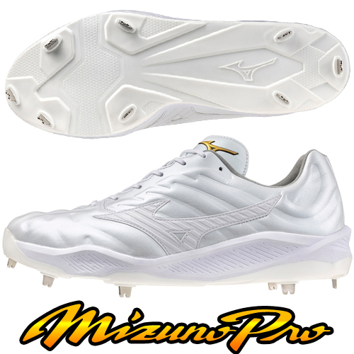 미즈노프로 일체형징야구화 징스파이크 243001 (화이트) 206,100원