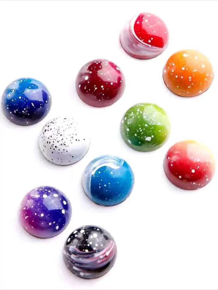 생산 대량 원형 초콜렛틀 베이킹몰드 반구 PC재질 1.2cm 반원형 QL1441 160개 25,900원