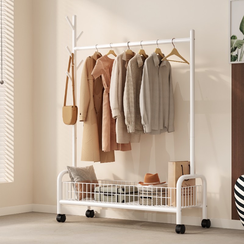 워너픽 솔리드 철제 이동식 트롤리 행거 21,900원