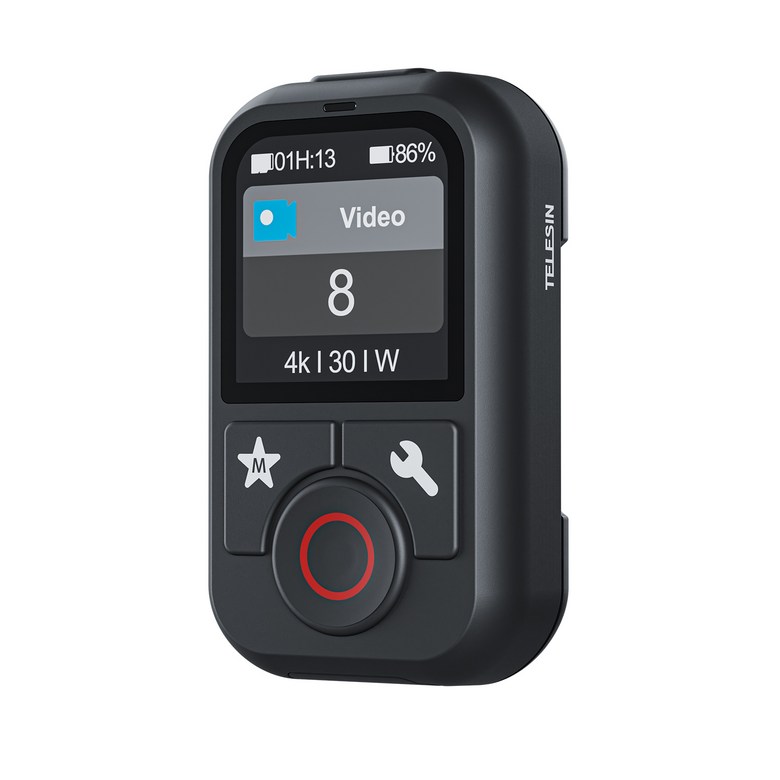 TELESIN 방수 블루투스 원격 제어 GoPro Hero 13 9 8 Max 액션 카메라 액세서리 용 손목 스트랩 포함 30,300원