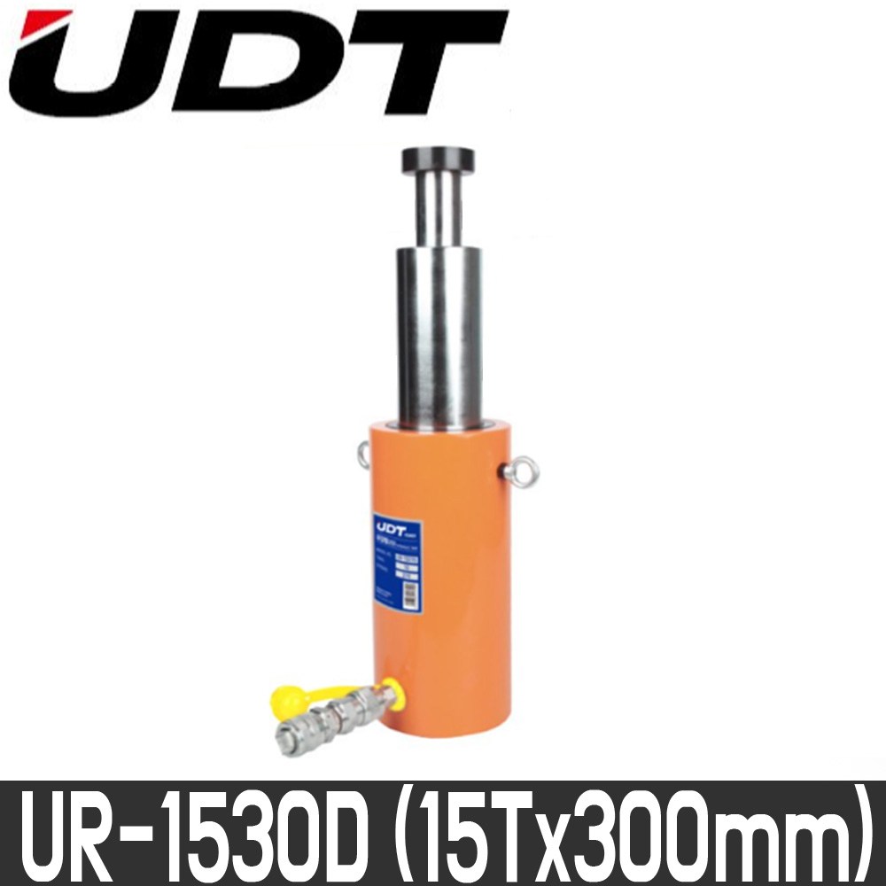 UDT유압 유압램(2단) 15T x 300MM(UR-1530D), 1개 464,630원