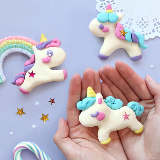 유니콘 클레이비누 5세트 선물용 답례품 비누클레이 솝클레이 어린이집 유치원 체험키트 체험활동 만들기활동 만들기키트 만들기세트, 1개, 유니콘 클레이 비누 5set 16,000원