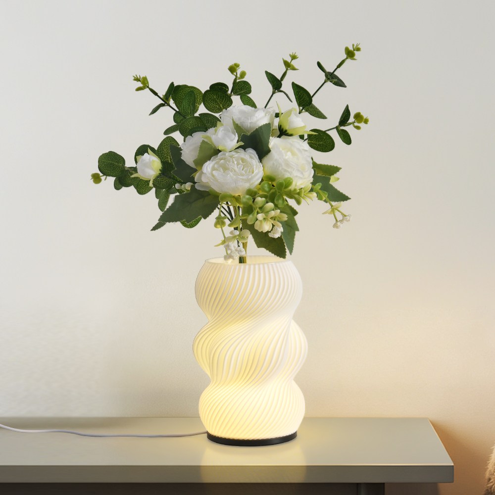 joxy 화병 USB LED 스탠드 무드등 3색모드 177-1T, 흰색 20,500원