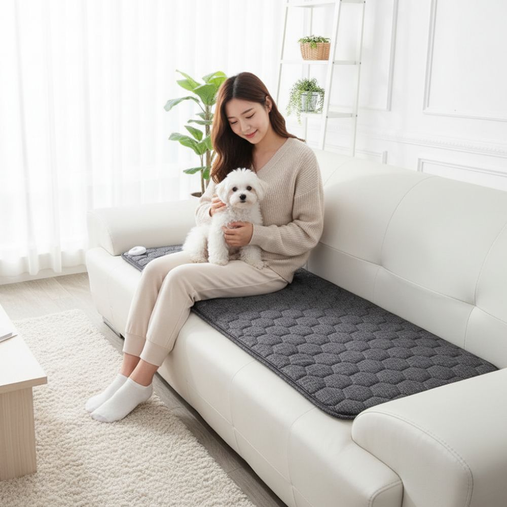 [워셔블 세탁가능] 3H 한일온열기 극세사 그래핀 블랙 전기요 카본매트 탄소매트 전기장판 온열 캠핑 차박 전자파안심 미니 전기방석 병원용매트소파 전기매트, 50X140, 연블랙 48,000원