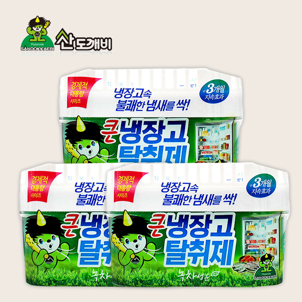 산도깨비 큰 냉장고 탈취제 본품 녹차 11,500원