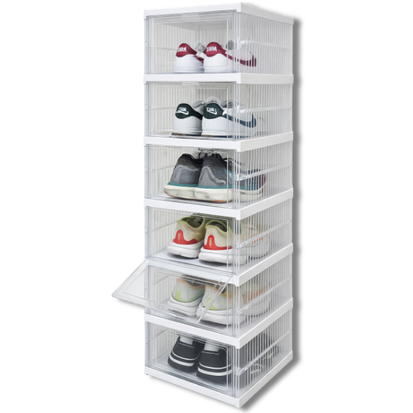 벨로픽 신발 정리함 조립식 보관함 투명 정리대 수납 케이스 28,800원