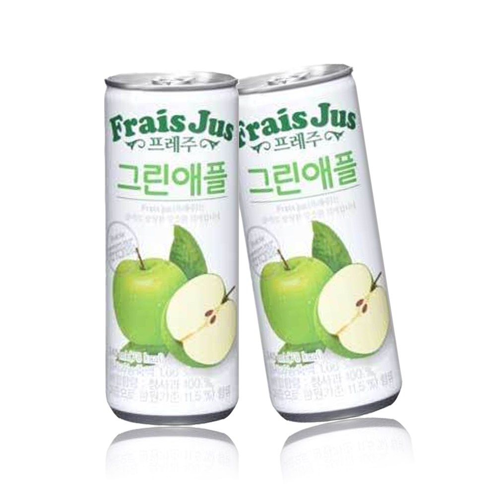 일화 프레주 그린애플 240mlx30캔 과즙 사과 주스 음료, 30개, 240ml 12,900원