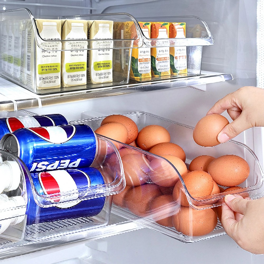 루비코코 투명 수납 바구니 수납함 냉장고 정리함 대형 펜트리 정리트레이 정리용품 19,800원