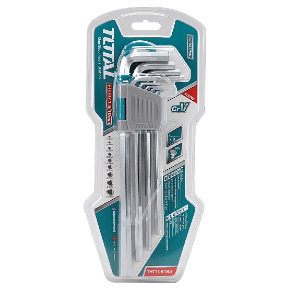 토탈툴스 공구 육각 L렌치 9종 세트 4,450원