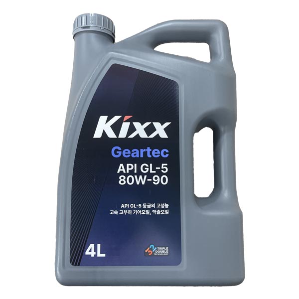 오일마트 킥스 KIXX GL-5 80W90 4리터 리어액슬 기어오일 26,000원