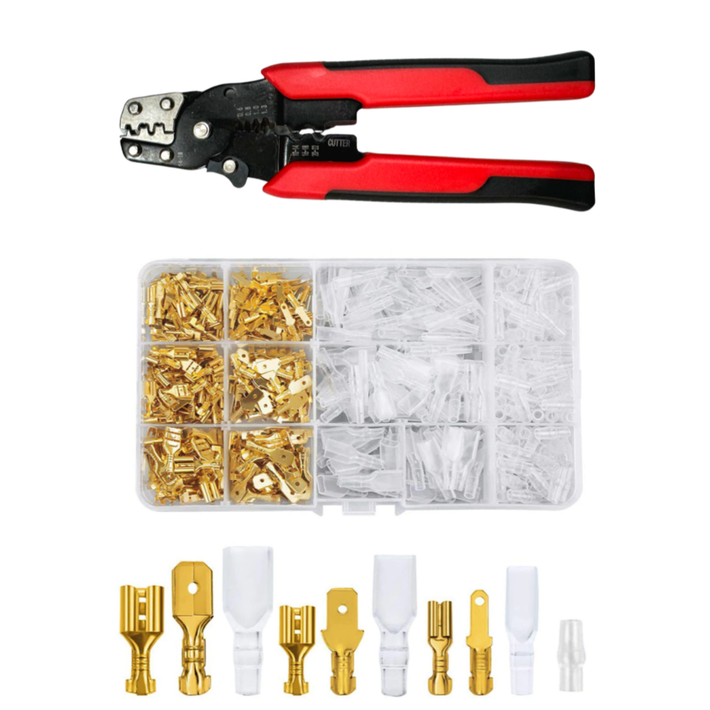 DIY신주압착단자(골드)270PCS+다용도 압착기 모듬 터미널 커넥터, 1세트 18,800원