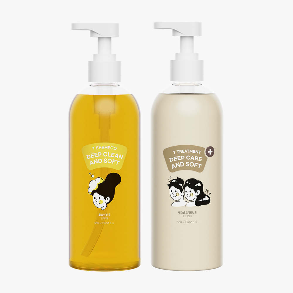 와프랩 사춘기 청소년 정수리냄새 샴푸, 모로코 아르간 오일 트리트먼트 세트(긴머리용), 2개, 500ml 35,000원