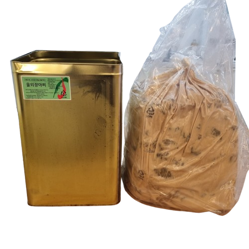 동백찬 울외장아찌 국산 18kg 군산 나나스끼 나나스키 나라스케 주박 장아찌 나나스케 청외 업소용 도매 대용량 절임, 18kg, 1개 99,490원