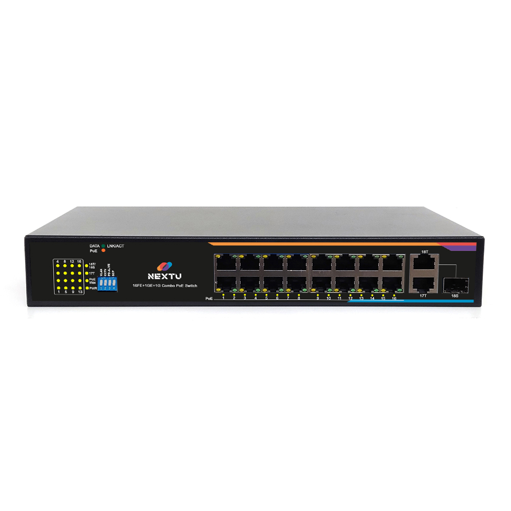 NEXT-POE418SFP-GTP 6포트 10/100Mbps POE+150W 스위치허브 163,000원