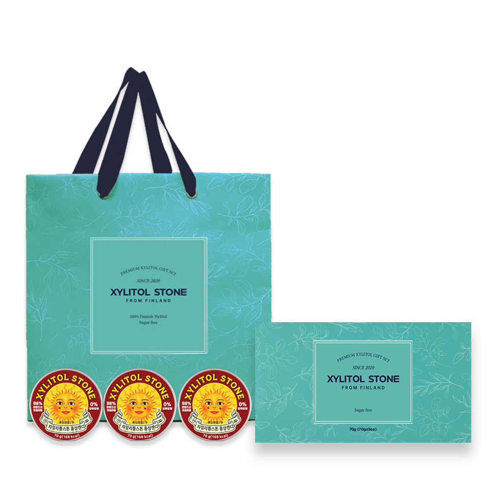 자일리톨 프리미엄 스페셜 캔디 에디션 선물세트 3종세트 홍삼X3개 선물 답례품, 70g, 3개 54,000원