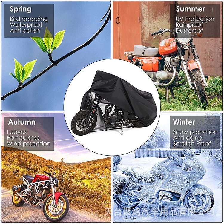 당일배송 스쿠터 오토바이 방수 커버 덮개 210D 블랙 옥스포드원단 자외선 차단 및 방진, 4XL 10,000원
