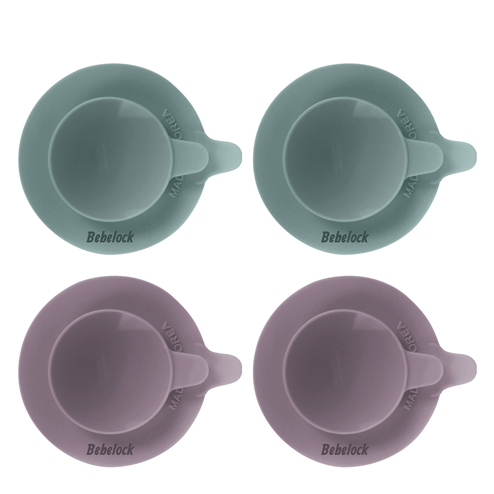 베베락 포네르 플래티넘 실리콘 흡착판 2종 x 2세트, 블루그레이, 레드빈, 2개 11,700원