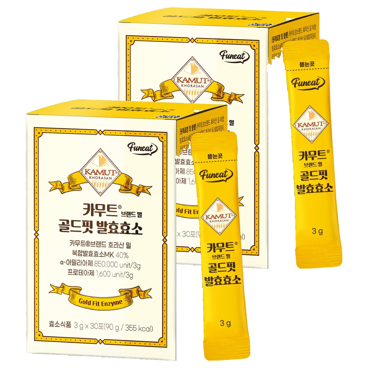 카무트 브랜드 밀 골드핏 발효효소, 90g, 2개 27,040원