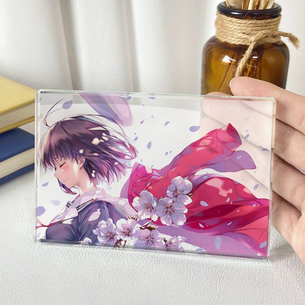 사에카노 시원찮은그녀를위한육성방법 코롯타 반투명 아크릴 타일 장식 굿즈 24,200원