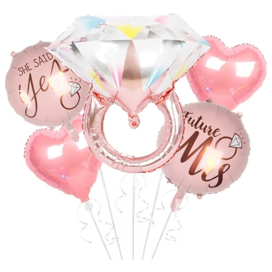 파파 파티 브라이덜샤워 풍선세트 반지 9,470원