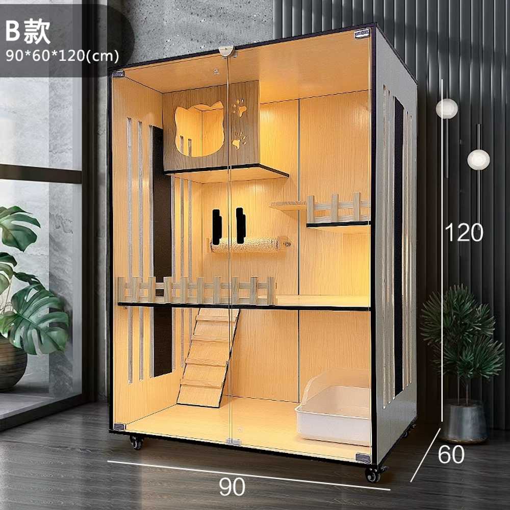 대형 고양이집 원목 집 120 냥이 반려묘 숨숨집 호텔 케이지 나무 인테리어 놀이터 179,400원