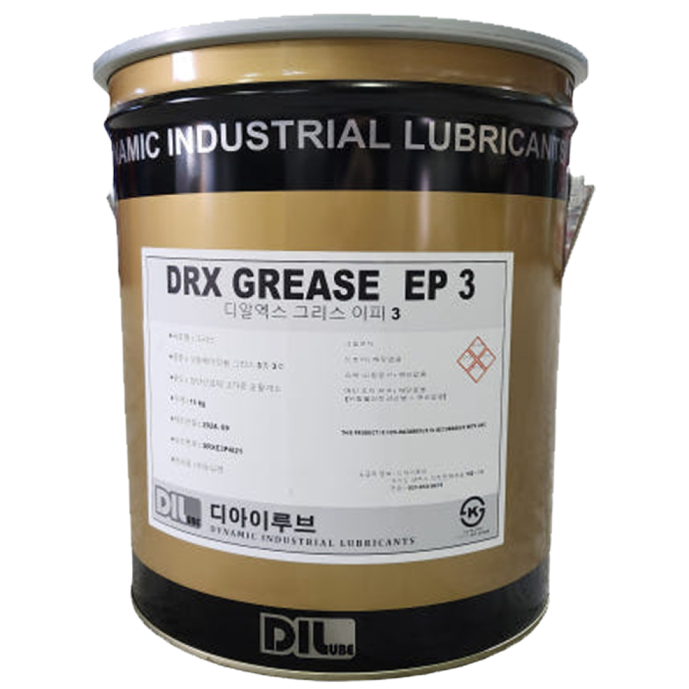 동일캠 디아이루브 EP1 2 3 고하중 극압 전용 다목적 구리스 15kg (주도 1 2 3) 77,000원