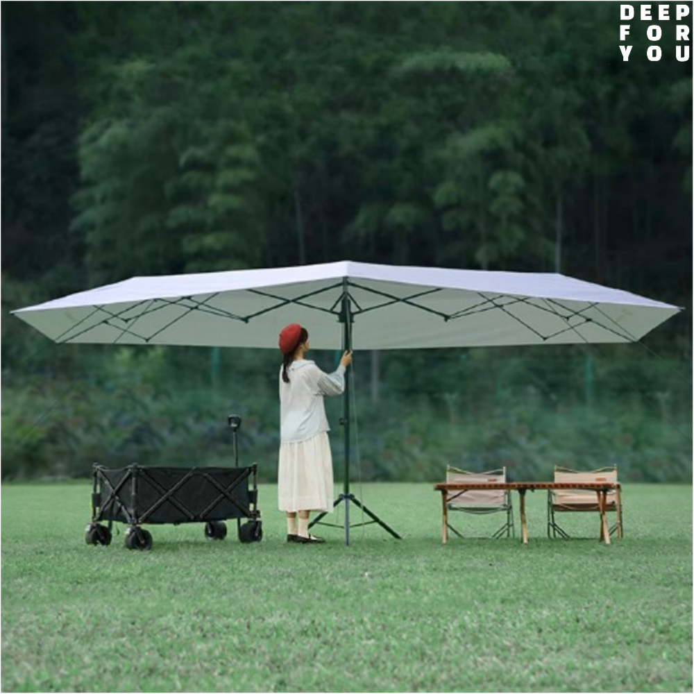 딥포유 원터치 타프 대형 캠핑 파라솔 접이식 2in1 그늘막 썬쉐이드 145,000원