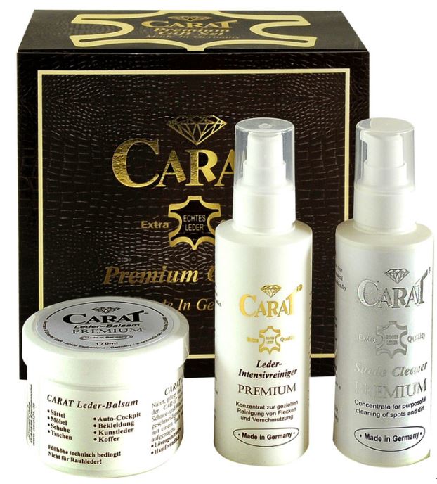 캐럿 가죽관리 선물세트(보호제,클리너 2종,스폰지) 34,090원