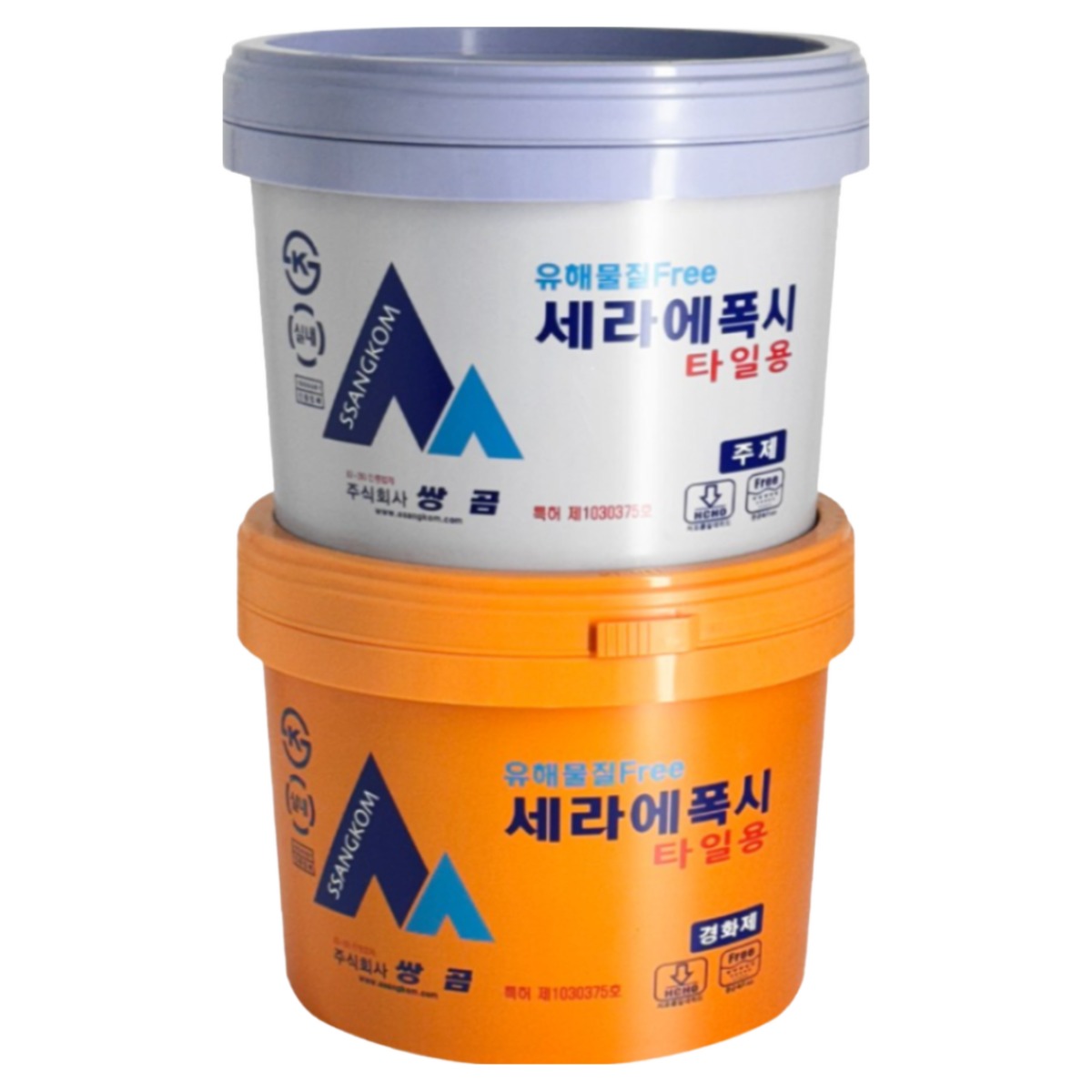 철공자 쌍곰 세라에폭시 20kg 경화제 10kg +주제 10kg + 헤라 타일접착제 타일본드 타일에폭시, 1세트 52,000원