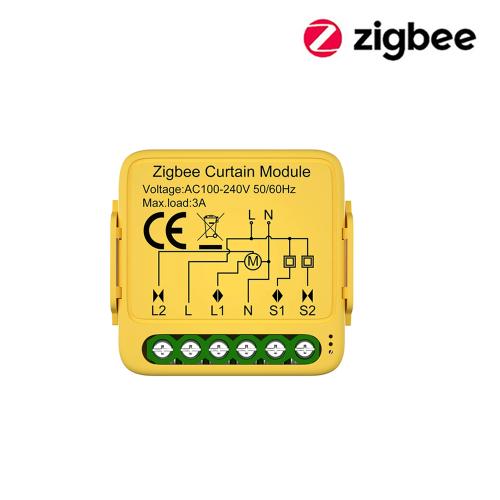 Tuya 스마트 WiFi Zigbee 커튼 모듈 블라인드 스위치 연결된 롤러 셔터 전기 모터 Alexa Google 홈과 호환 가능 13,730원