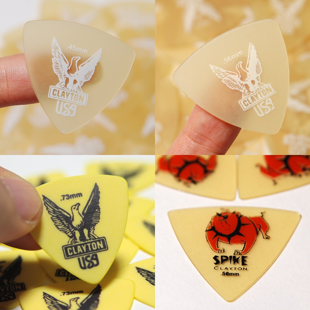 통기타 피크 클레이톤 울템골드 0.56 0.73 0.80 1.0 1.26 일렉기타 피크, 1개 890원