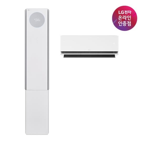 (LG전자) WHISEN(휘센) 오브제컬렉션 뷰I 프로 에어컨 2in1 (4시리즈) FQ17FV4EP2 (실외기포함/일반배관/전국기본설치포함) 2,805,010원