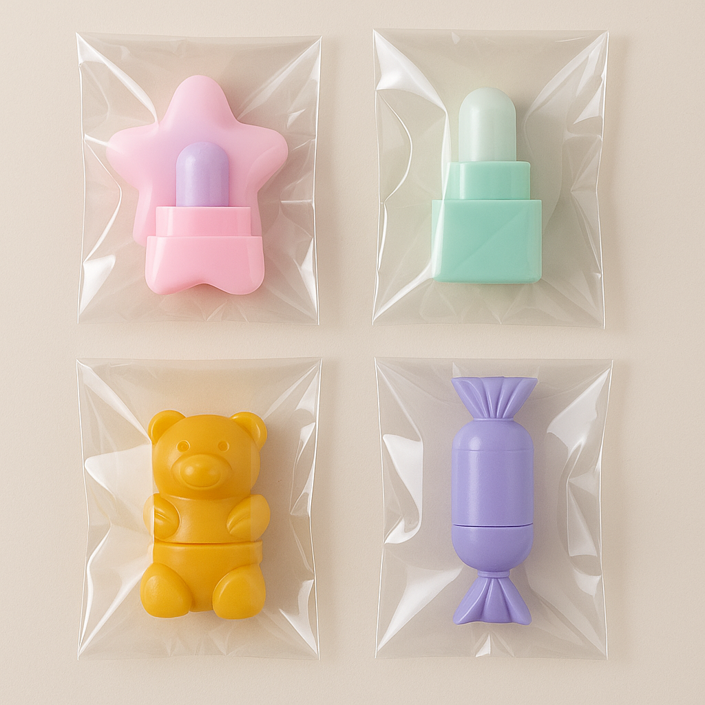 휴대용 실리콘 립 브러쉬 미니 립브러쉬 핑거팁, 1세트, 곰3개+사각3개 11,400원